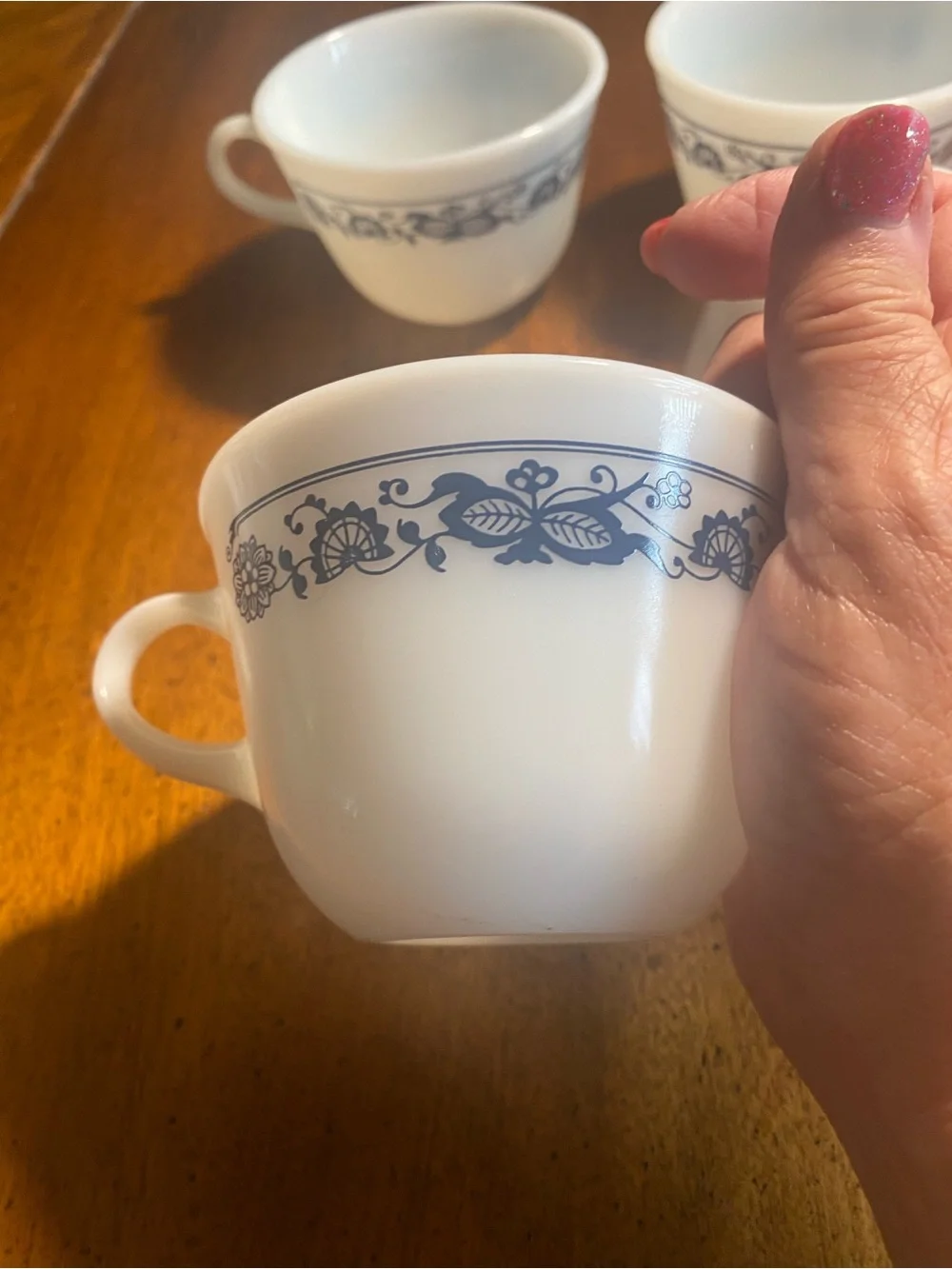 Pyrex Old Town 8 oz Teacup  (Set of 4)